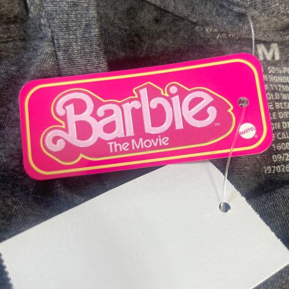 Barbie The Movie "I Am Kenough" Graphic Tshirt Mens Medium Gray New - Picture 9 of 11